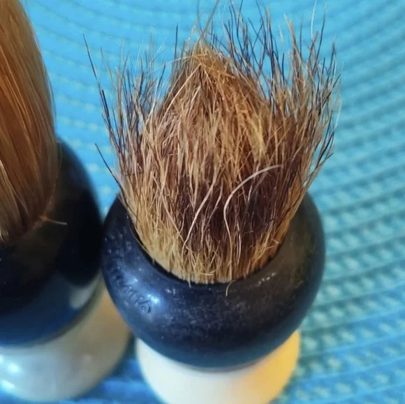 Vintage Schick Injector Shaving Kit Razor Brushes Case - Picture 2 of 9